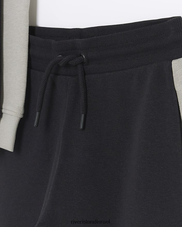 לבוש River Island סט קפוצ'ון וג'וגרים אפור בנים BDZ4086780