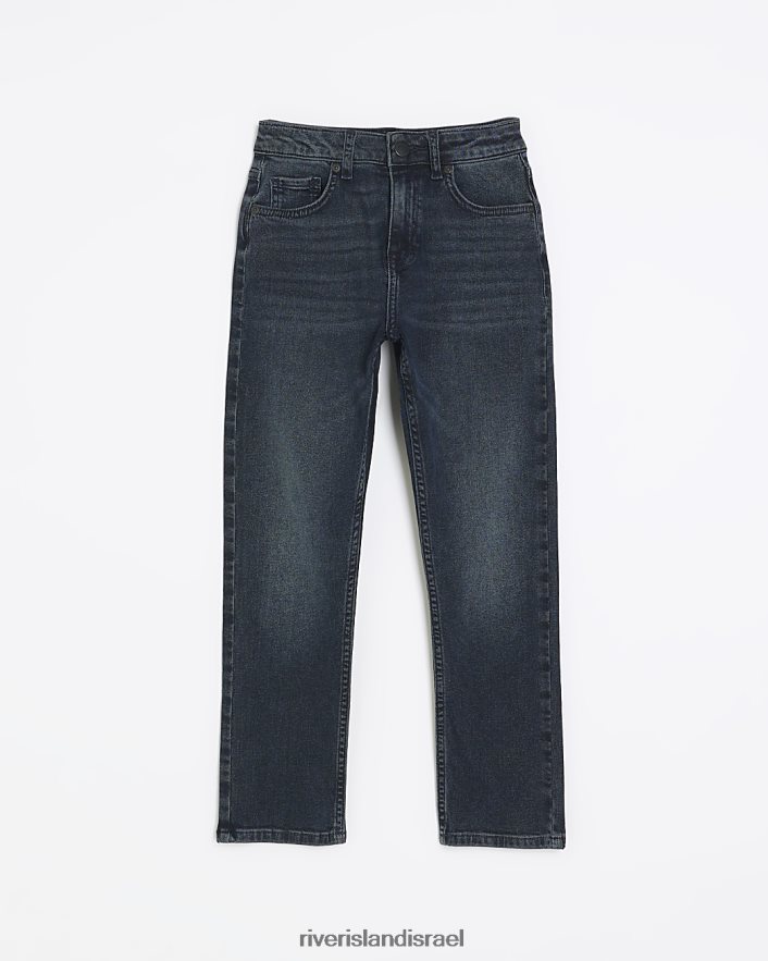 לבוש River Island ג'ינס בגזרה דקיקה שָׁחוֹר בנים BDZ4086883
