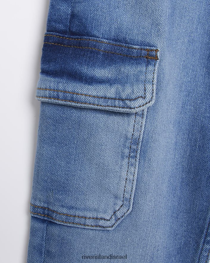 לבוש River Island ג'ינס סקיני ג'ינס עם כיס מטען ג'ינס כְּחוֹל בנים BDZ4086920