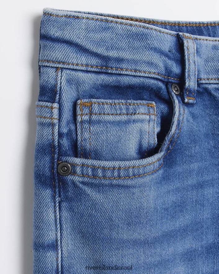 לבוש River Island ג'ינס סקיני ג'ינס עם כיס מטען ג'ינס כְּחוֹל בנים BDZ4086920