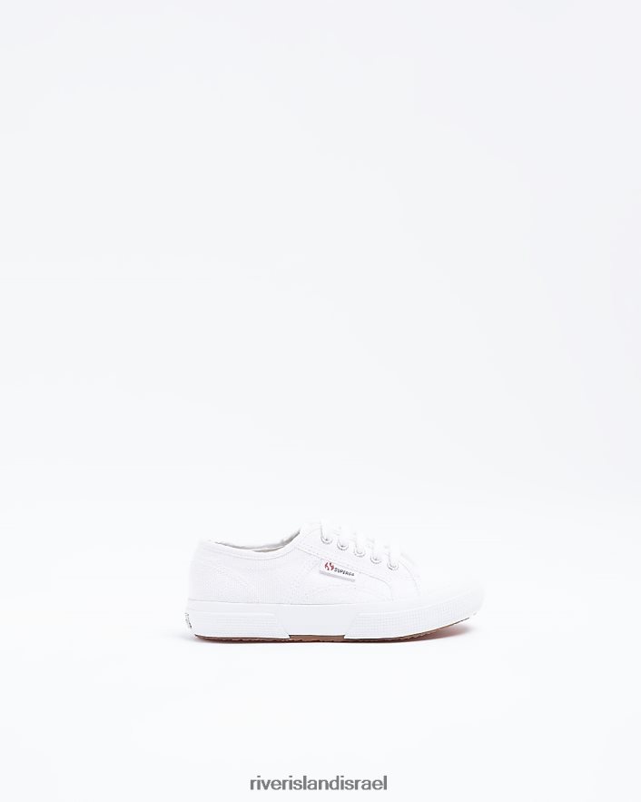 הַנעָלָה River Island מאמני סופרגה שרוכים לבן בנים BDZ4087004