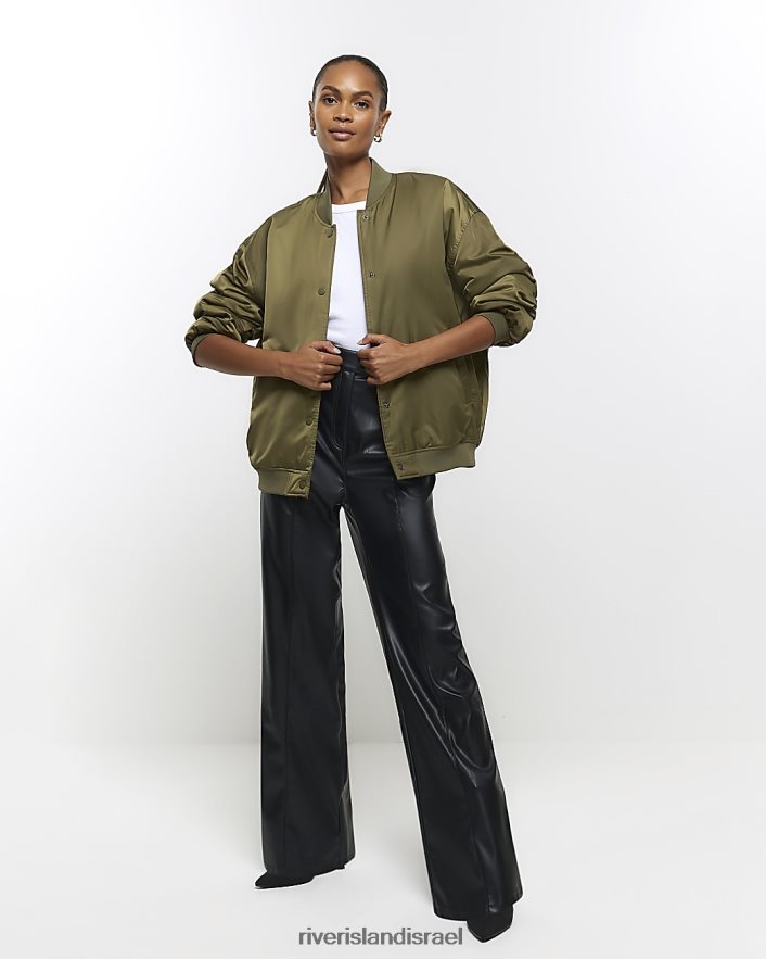 לבוש River Island מעיל בומבר מזדמן חָקִי נשים BDZ40872