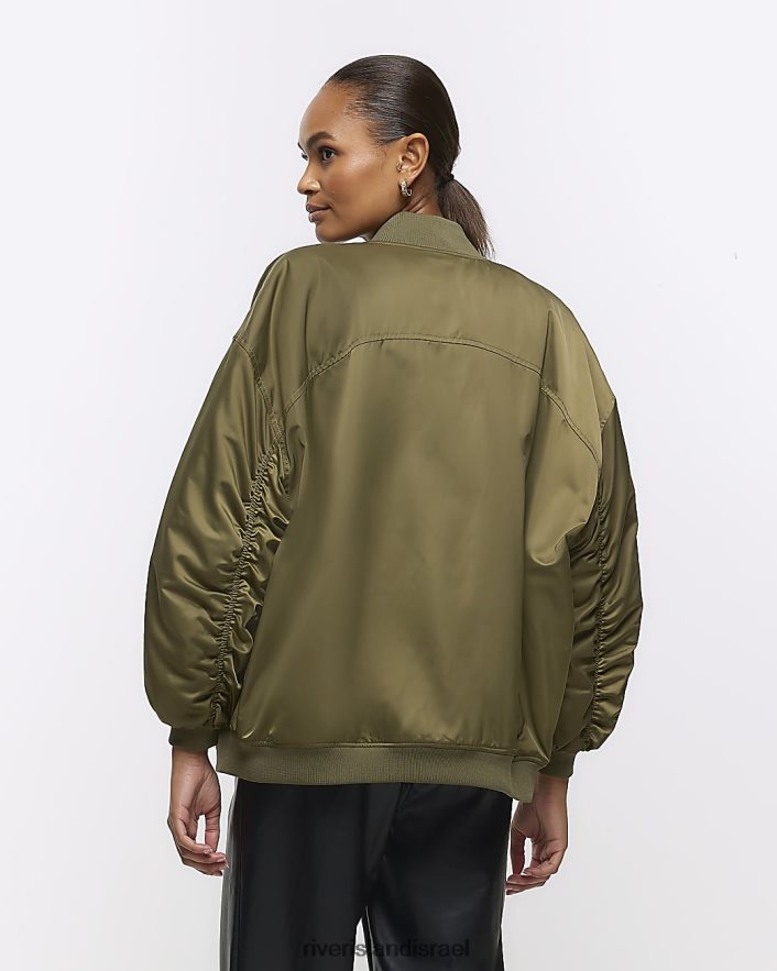 לבוש River Island מעיל בומבר מזדמן חָקִי נשים BDZ40872