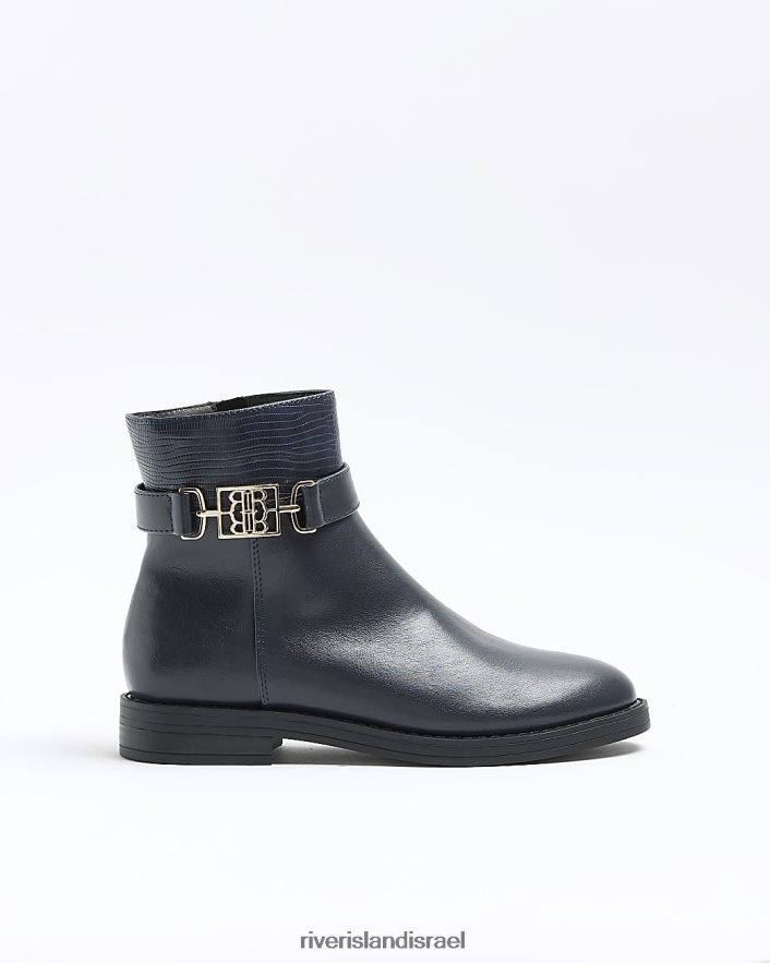 הַנעָלָה River Island מגפי רכיבה חיל הים נשים BDZ408907