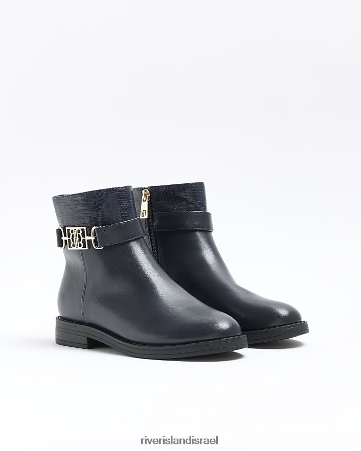 הַנעָלָה River Island מגפי רכיבה חיל הים נשים BDZ408907