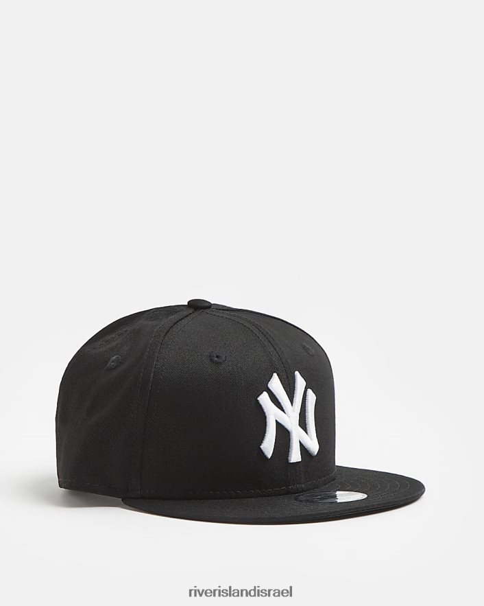 אביזרים River Island כובע שטוח של G New Era NY Yankees שָׁחוֹר בנות BDZ4086461