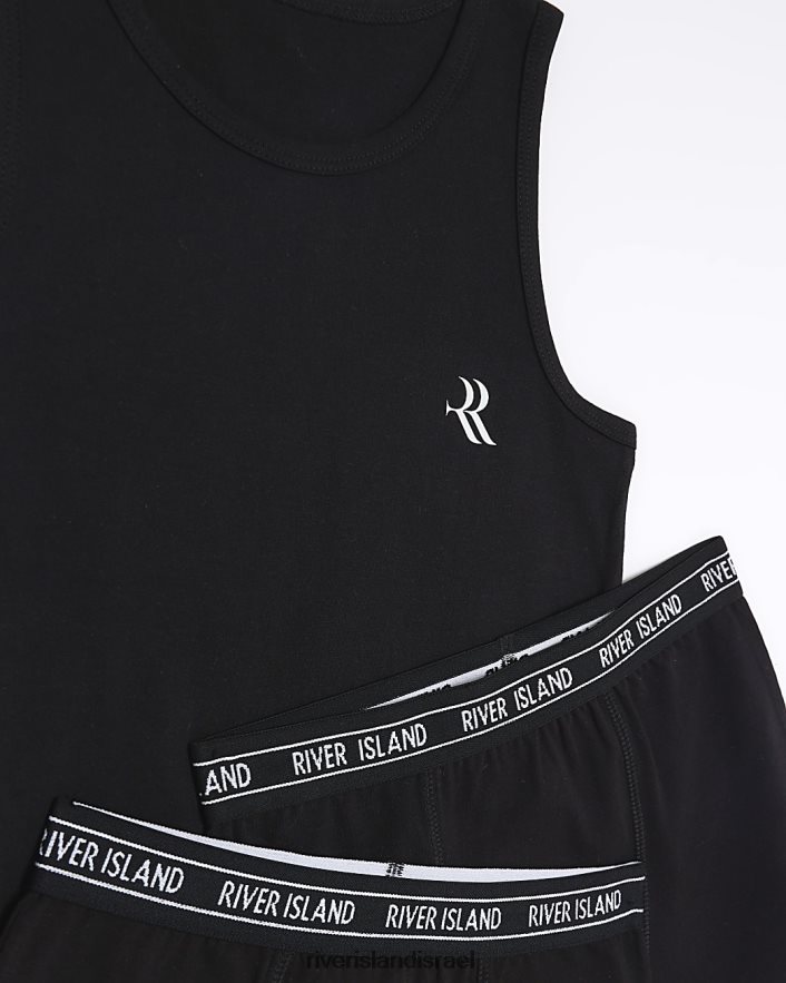 לבוש River Island b חבילת תחתונים מרובת 10 חבילות שָׁחוֹר בנים BDZ4086941