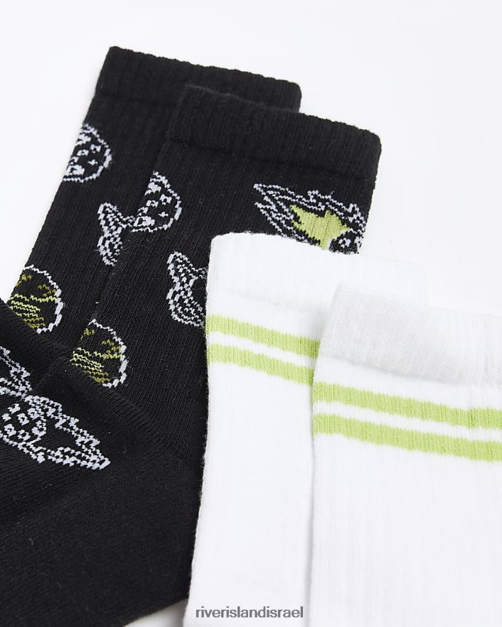 אביזרים River Island b צינור גרביים 2 חבילה בז' בנים BDZ4086954