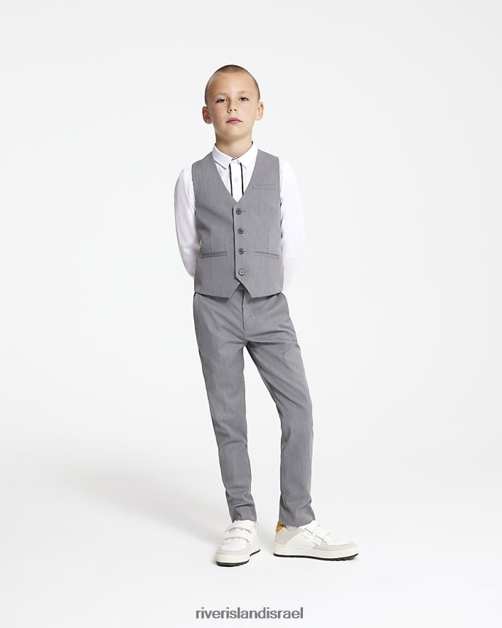 לבוש River Island חזייה חליפת b אפור בנים BDZ4083682