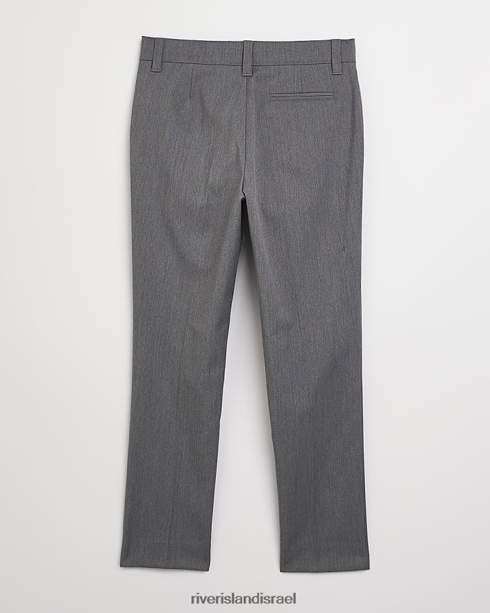 לבוש River Island מכנסיים חליפה b אפור בנים BDZ4083687