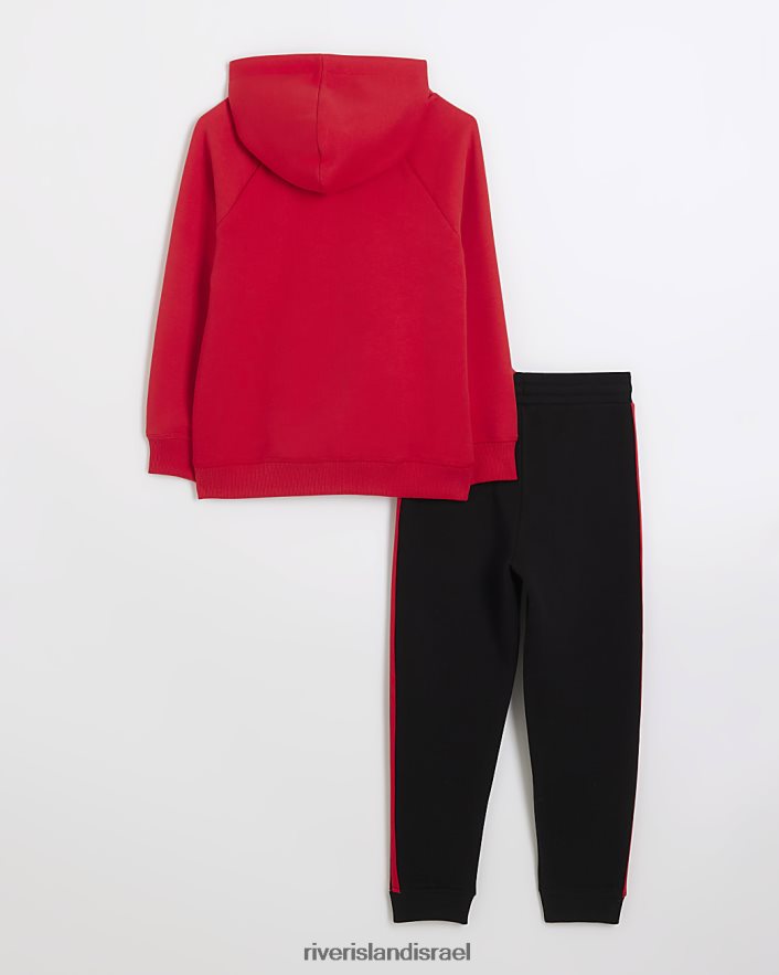 לבוש River Island b סט קפוצ'ון דרקון אָדוֹם בנים BDZ4086786