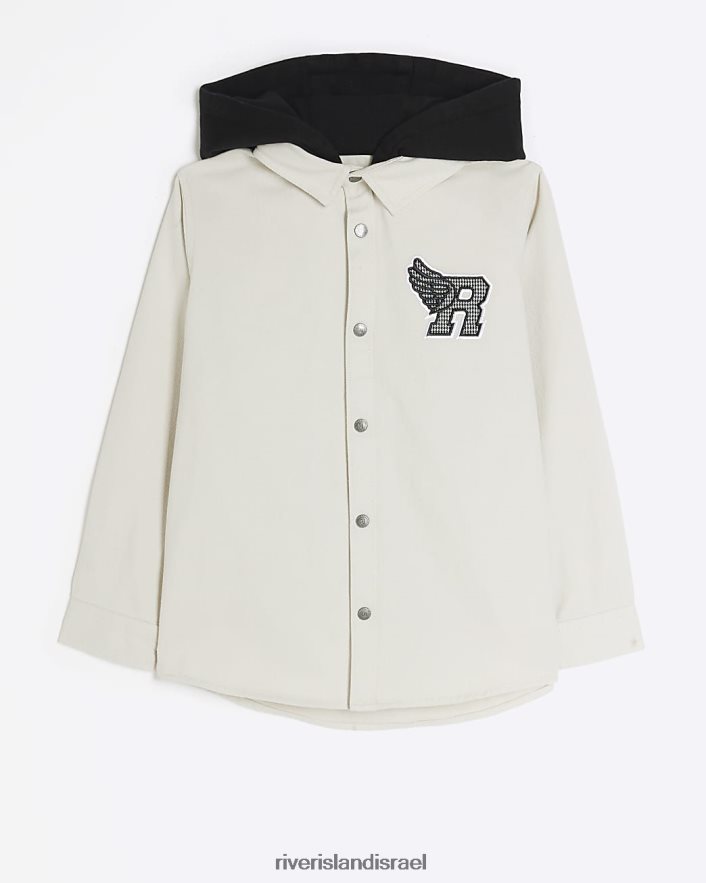 לבוש River Island b חולצה עם קפוצ'ון לאוניברסיטה אקרו בנים BDZ4086789