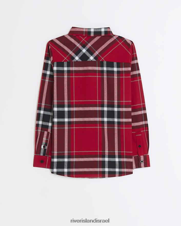 לבוש River Island b חולצה עם שרוולים ארוכים אָדוֹם בנים BDZ4086792