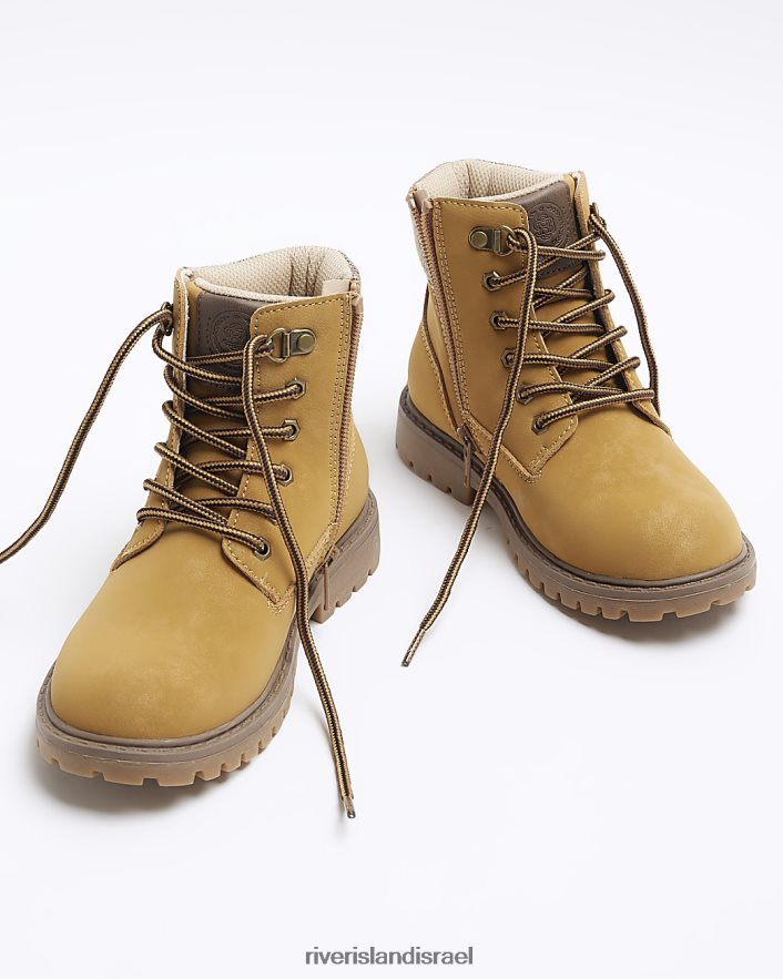 הַנעָלָה River Island b מגפי פועל בז' בנים BDZ4086813