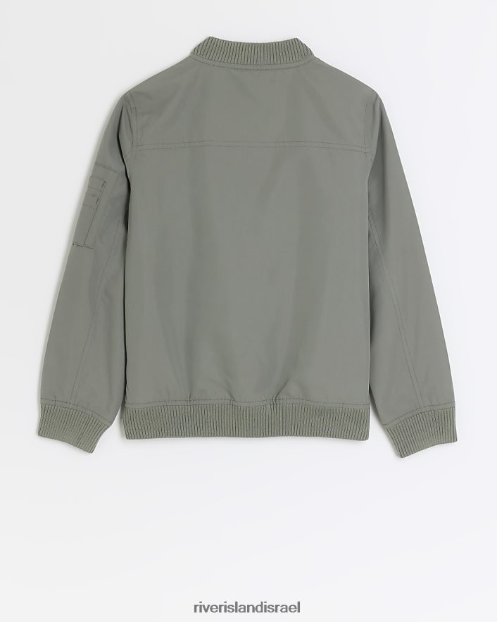 לבוש River Island b מעיל בומבר חכם עם רוכסן חָקִי בנים BDZ4086871