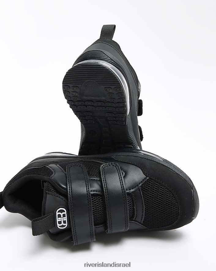 הַנעָלָה River Island מאמני סקוטש רשת b שָׁחוֹר בנים BDZ4086884