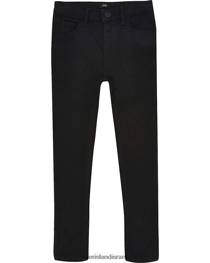 לבוש River Island b ספריי על סקיני ג'ינס שָׁחוֹר בנים BDZ4086939