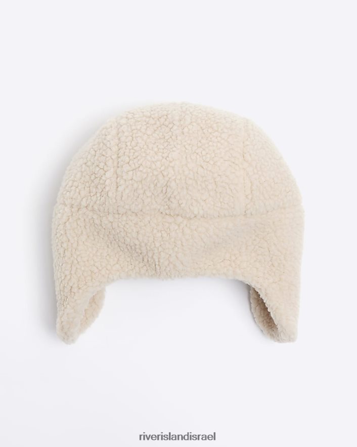 אביזרים River Island b borg traper hat בז' בנים BDZ4086951