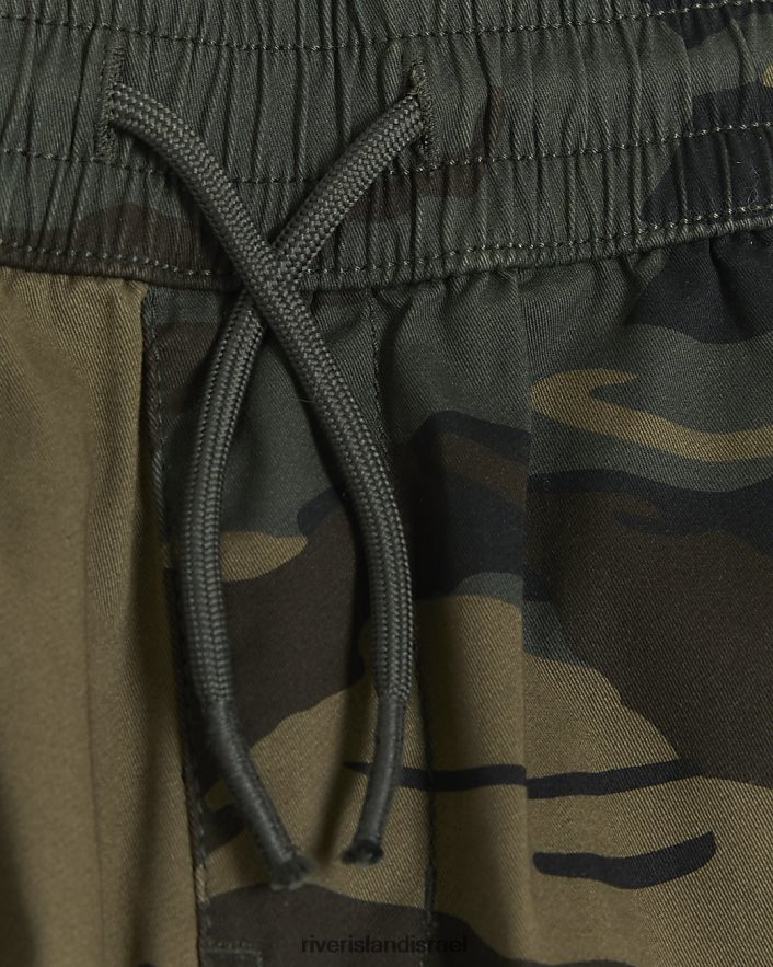 לבוש River Island מכנסי b camo cargo ירוק בנים BDZ4086788