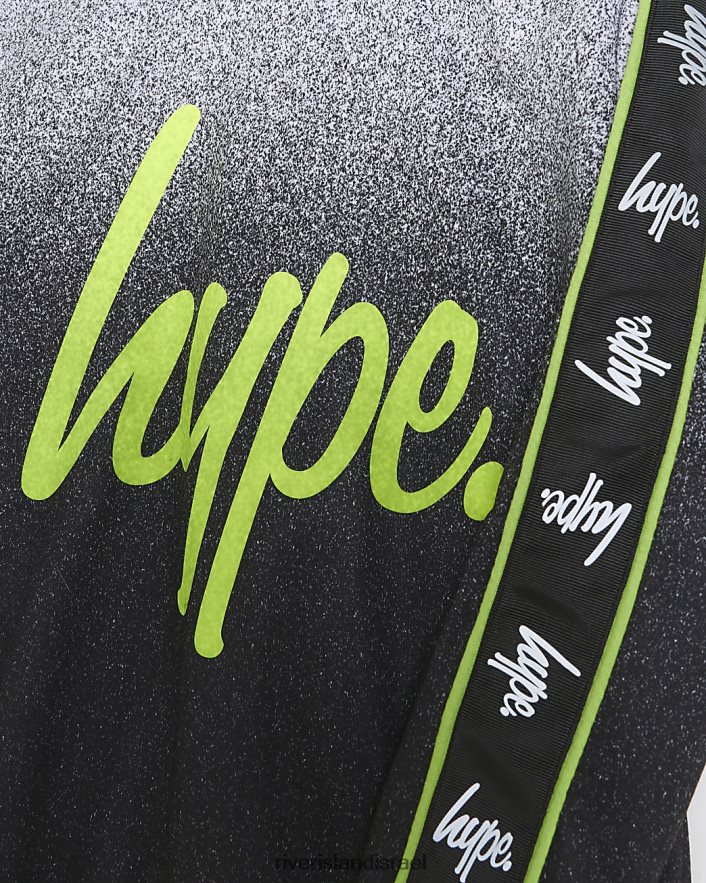 לבוש River Island b hype ombre סווטשירט אפור בנים BDZ4087009