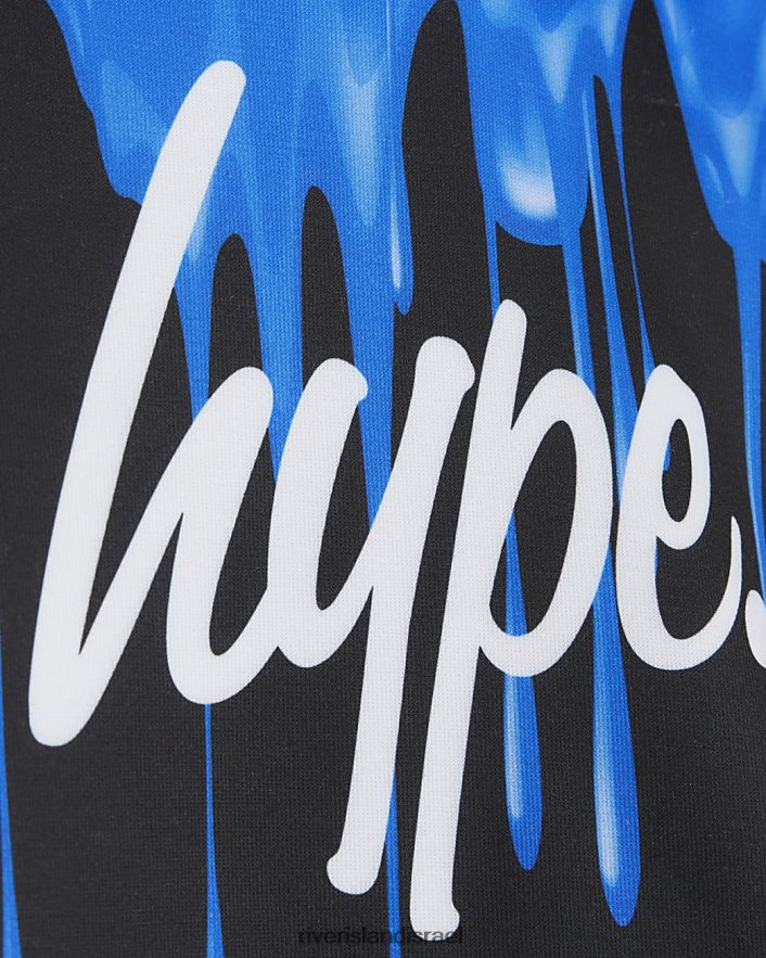 לבוש River Island b hype slime hoodie שָׁחוֹר בנים BDZ4087008