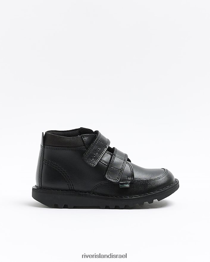 הַנעָלָה River Island b kickers מאמנים גבוהים שָׁחוֹר בנים BDZ4086989