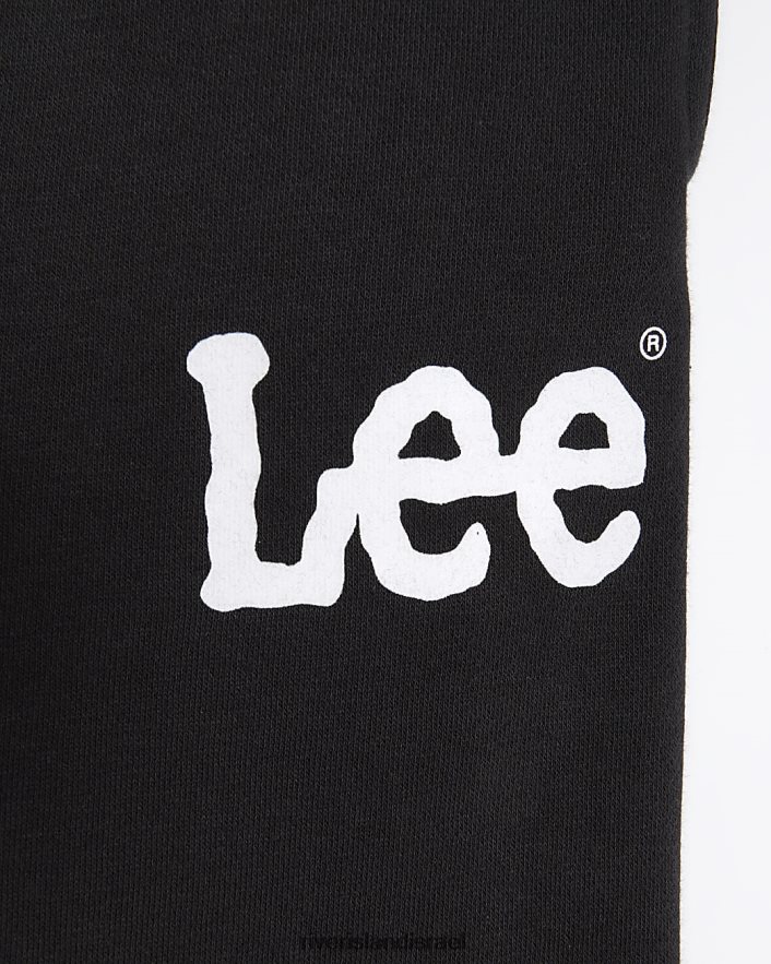לבוש River Island b lee joggers עם אזיקים שָׁחוֹר בנים BDZ4083705