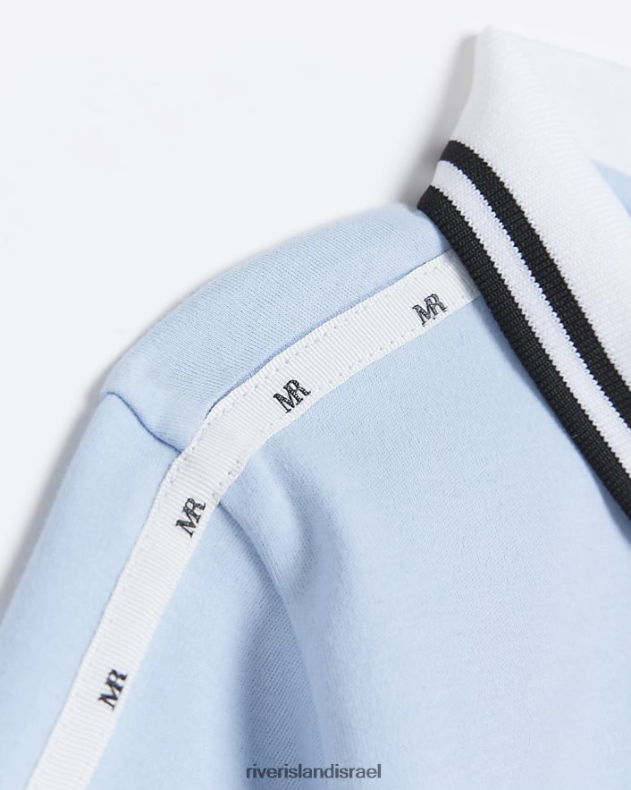 לבוש River Island חולצת פולו של b maison riviera כְּחוֹל בנים BDZ4083680