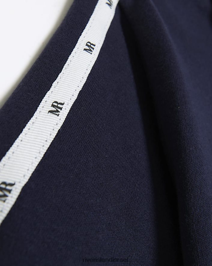 לבוש River Island b maison riviera zip polo חיל הים בנים BDZ4083662