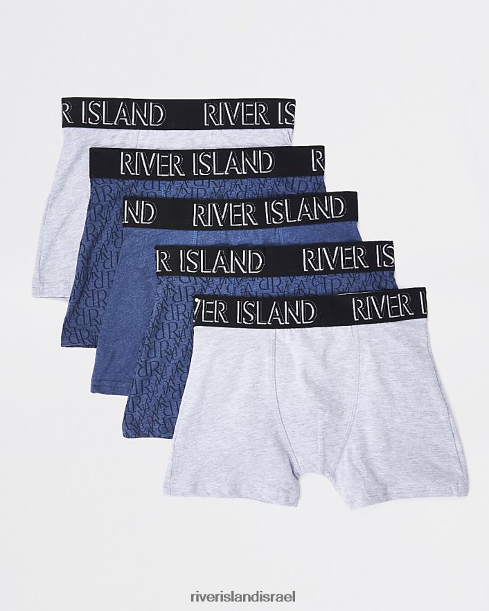 אביזרים River Island b ri בוקסר 5 מארז חיל הים בנים BDZ4086940