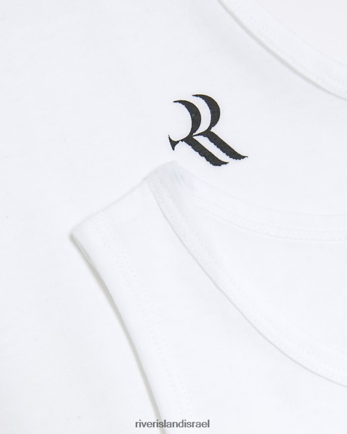 לבוש River Island חבילת b ri ווסטים לבן בנים BDZ4083666