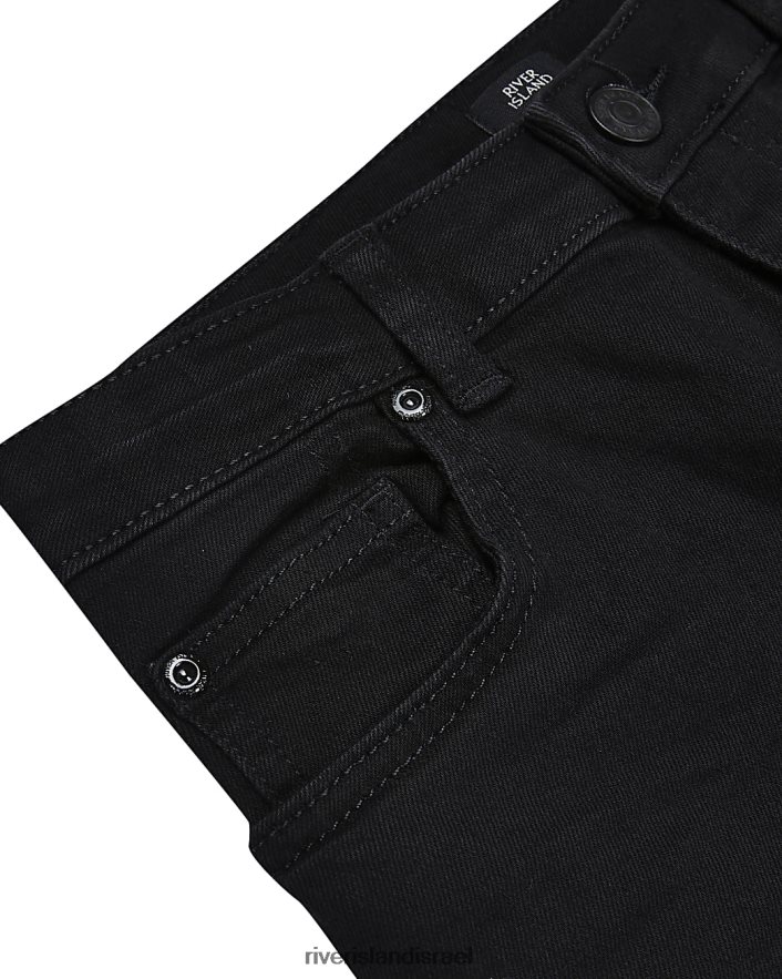 לבוש River Island b skinny fit ג'ינס 2 חבילה שָׁחוֹר בנים BDZ4086938