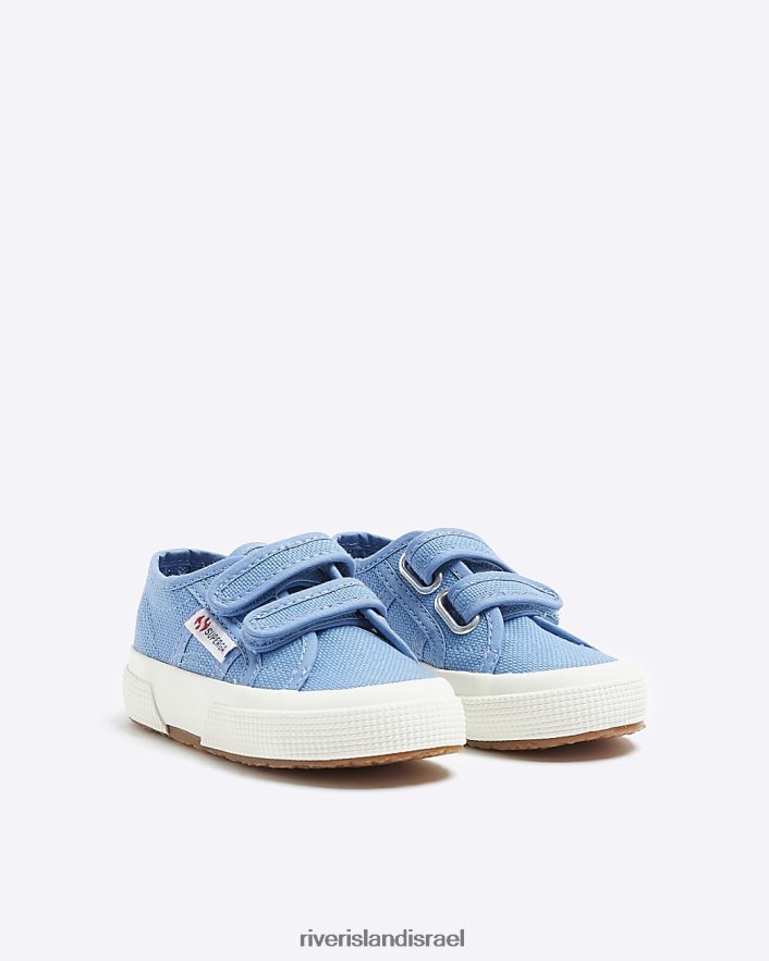 הַנעָלָה River Island נעלי b superga רצועות כפולות כְּחוֹל בנים BDZ4087003