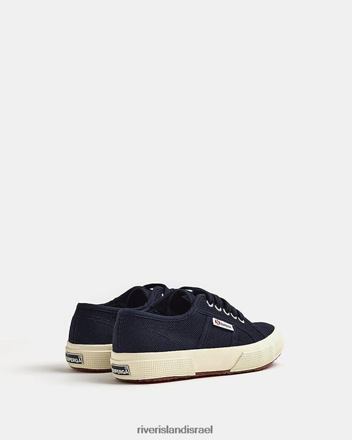 הַנעָלָה River Island b superga נעלי שרוכים קנבס חיל הים בנים BDZ4087007