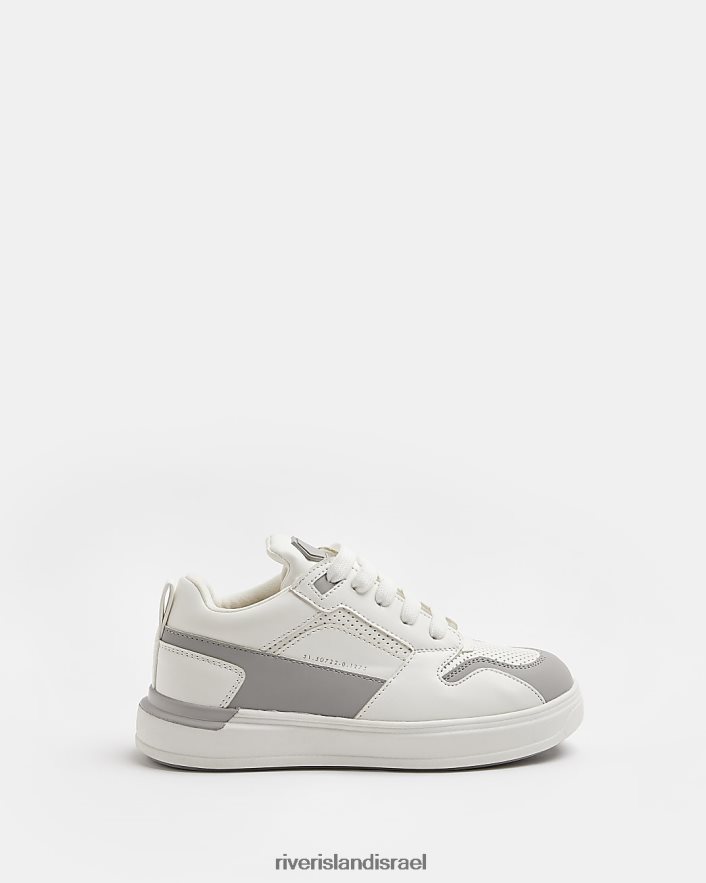 הַנעָלָה River Island מאמני b wedge color block לבן בנים BDZ4086933