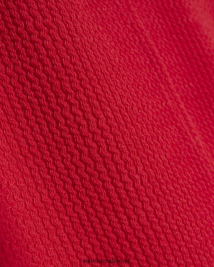 לבוש River Island שמלת מידי של bandeau bodycon אָדוֹם נשים BDZ4084293