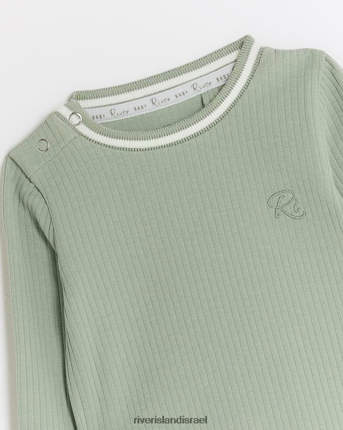לבוש River Island סט סווטשירט צלעות אורגני של bb חָקִי בנים BDZ4083492