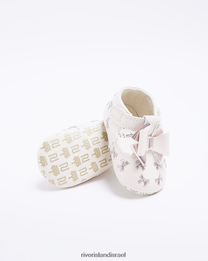 הַנעָלָה River Island נעליים רקומות קשת bg וָרוֹד בנות BDZ4086692