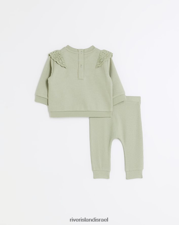 לבוש River Island סט זיעה לרקמה bg frill חָקִי בנות BDZ4086671