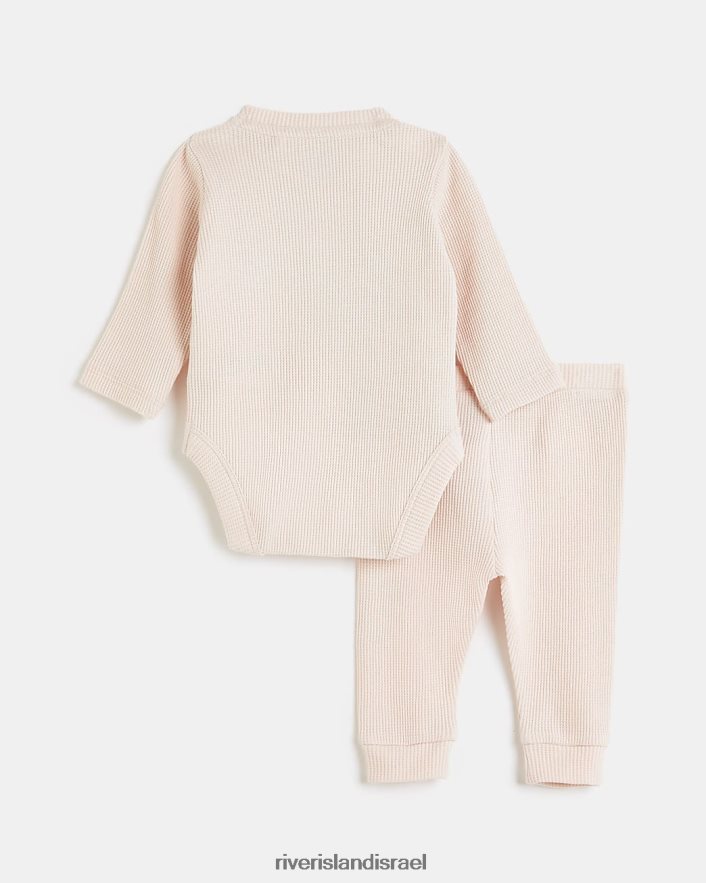 לבוש River Island סט מיני וופל של bg mamas וָרוֹד בנות BDZ4086705