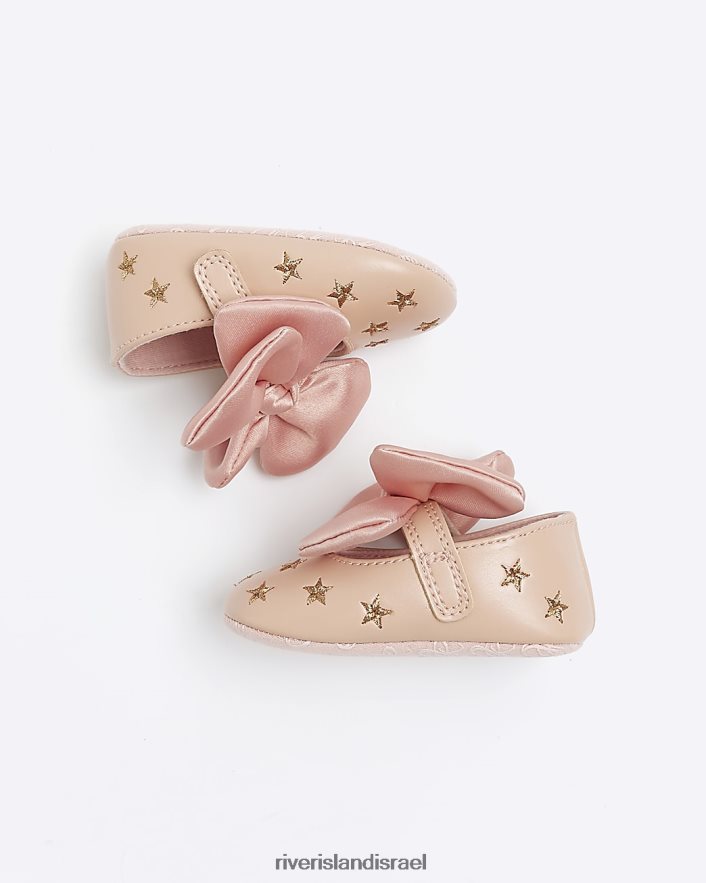 הַנעָלָה River Island נעלי קשת של bg star וָרוֹד בנות BDZ4086654