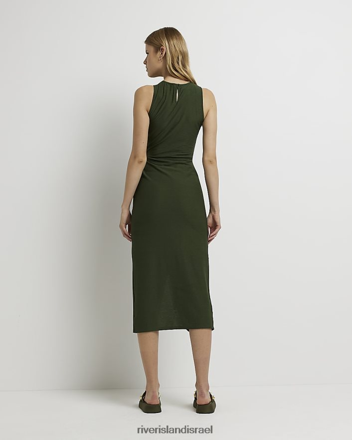לבוש River Island שמלת מידי מעטפת bodycon חָקִי נשים BDZ4082131