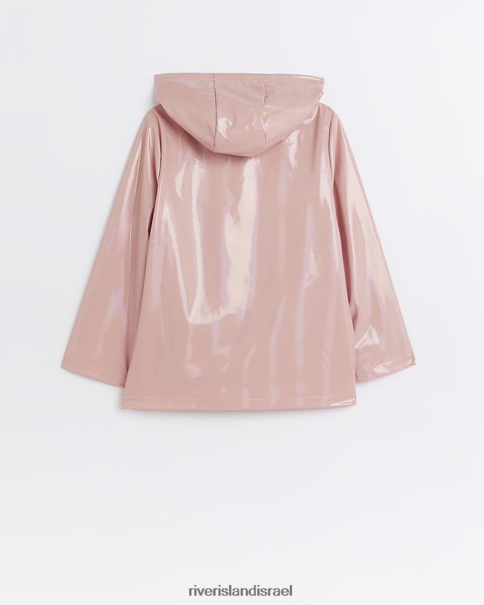 לבוש River Island g מעיל גשם ססגוני וָרוֹד בנות BDZ4083201