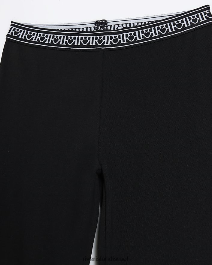 לבוש River Island g חותלות רצועות מותן לב שָׁחוֹר בנות BDZ4083211