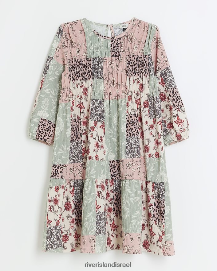 לבוש River Island g שמלת טלאים וָרוֹד בנות BDZ4083249