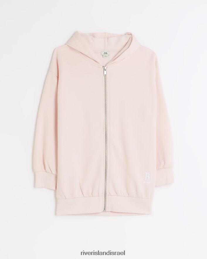 לבוש River Island g קפוצ'ון רוכסן וָרוֹד בנות BDZ4083350