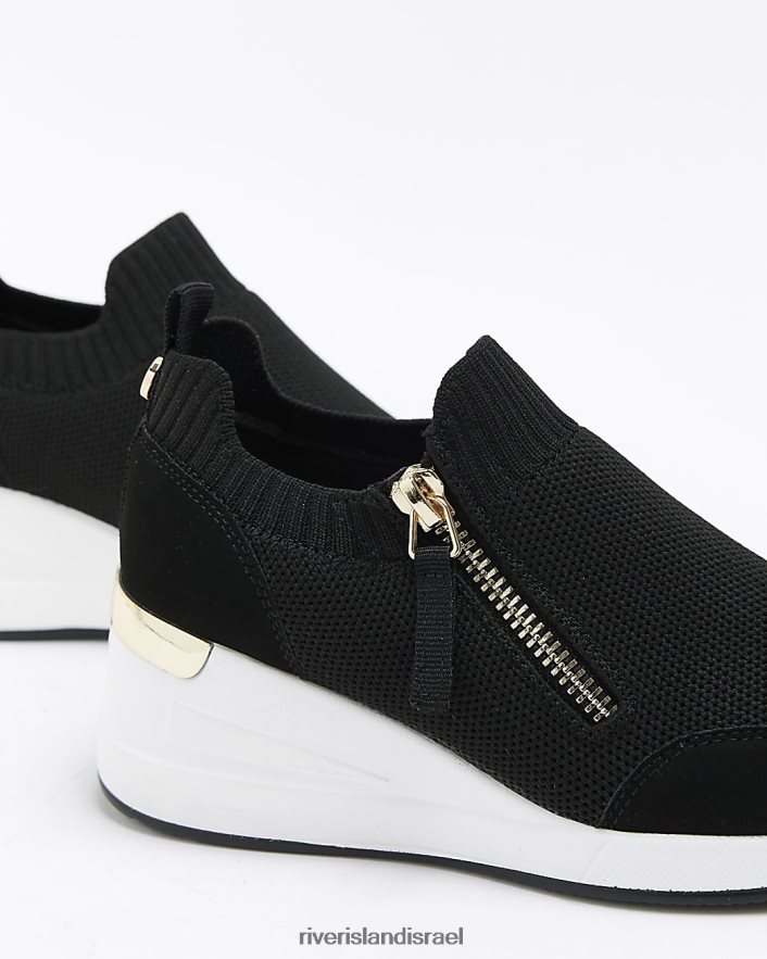 הַנעָלָה River Island מכשירי טריז של g שָׁחוֹר בנות BDZ4083357