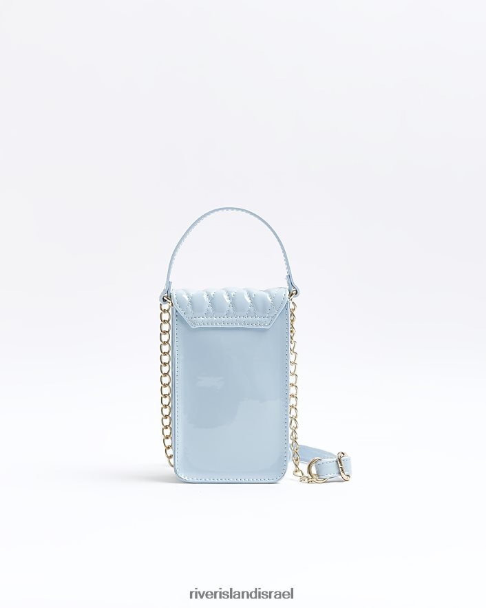 אביזרים River Island g תיק פסטיבל קרוס בודי קווילט כְּחוֹל בנות BDZ4083365