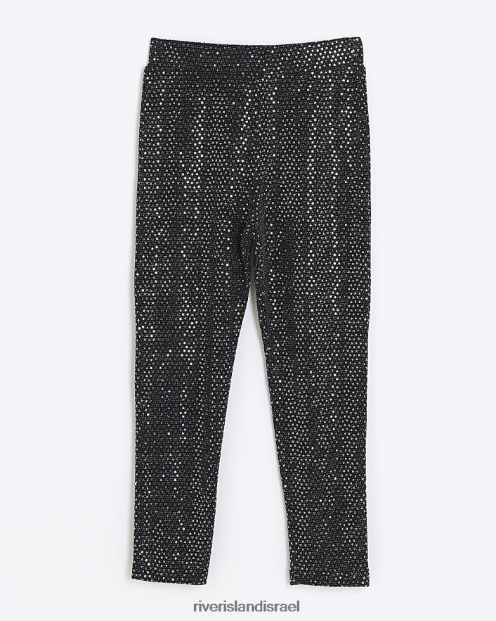 לבוש River Island g חותלות נצנצים שָׁחוֹר בנות BDZ4086013