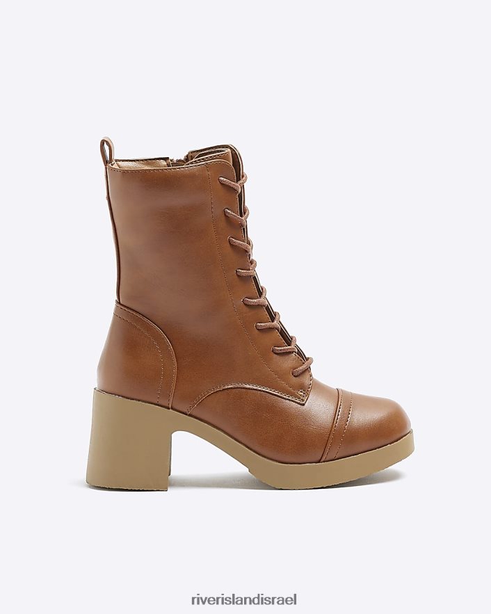 הַנעָלָה River Island g מגפיים באמצע השוק חום בנות BDZ4086154